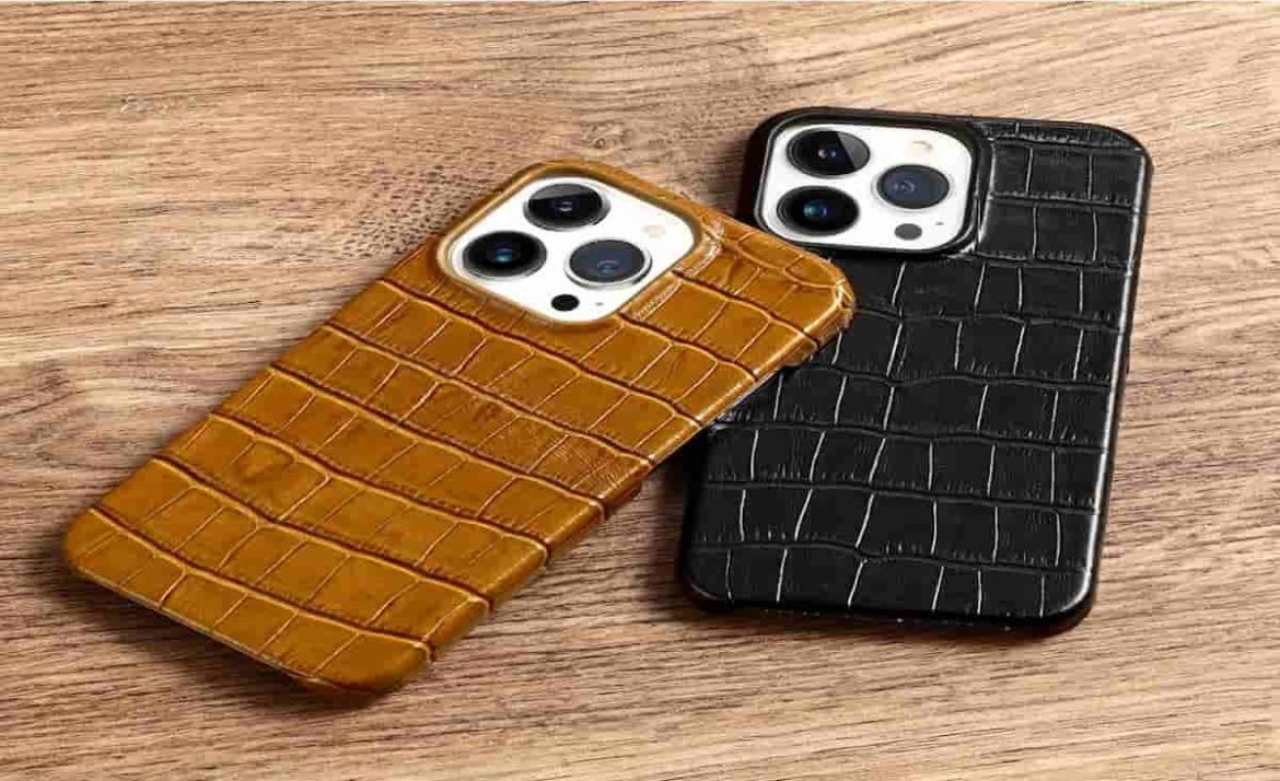 Cowhide leather phone case producers