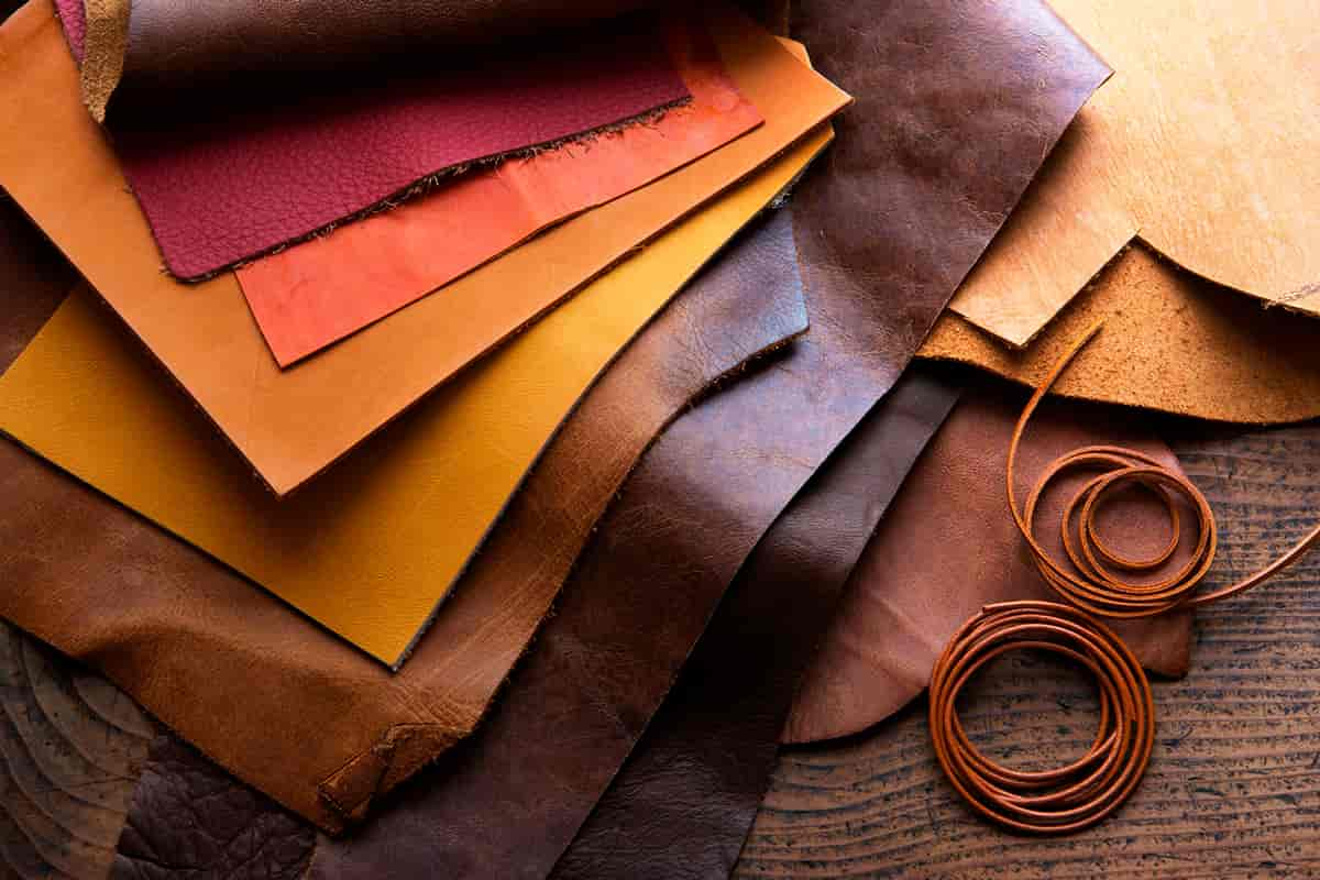 full grain leather sheet